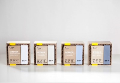 Crew混合乳胶漆 以包装设计赋能品牌，打造家居焕新体验